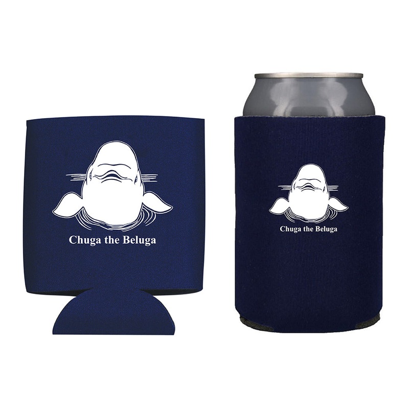 Chuga the Beluga Koozies