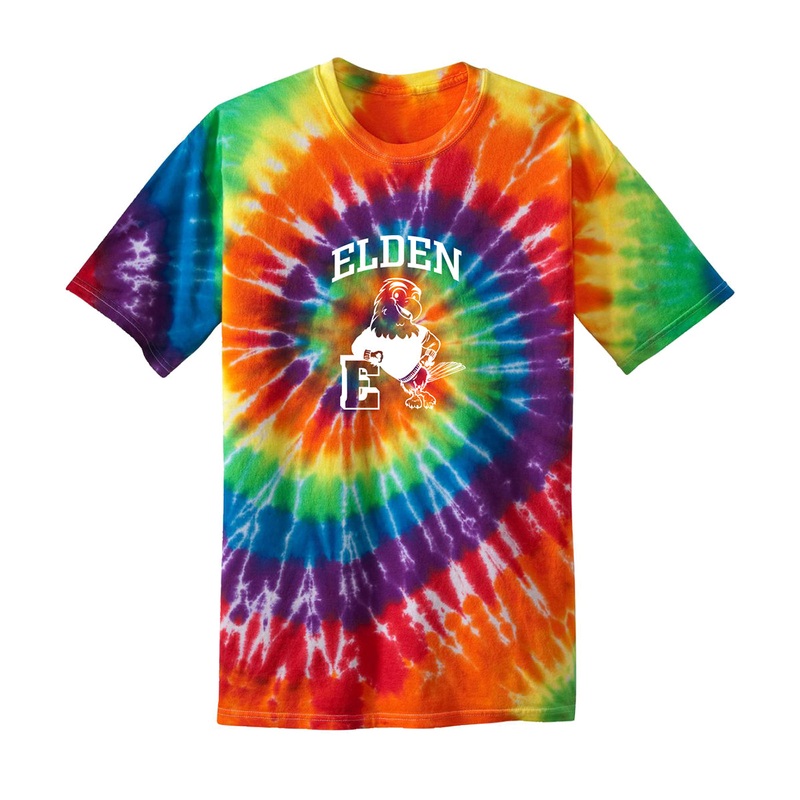 Elden Eagles Tie-Dye Shirt|Youth S|Youth M|Youth L|Youth XL|S|M|L|XL|2XL|3XL