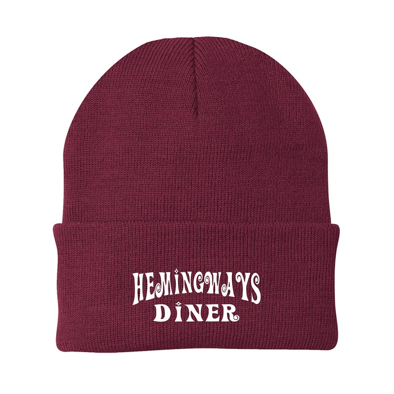 Hemingway’s Diner Maroon Beanie