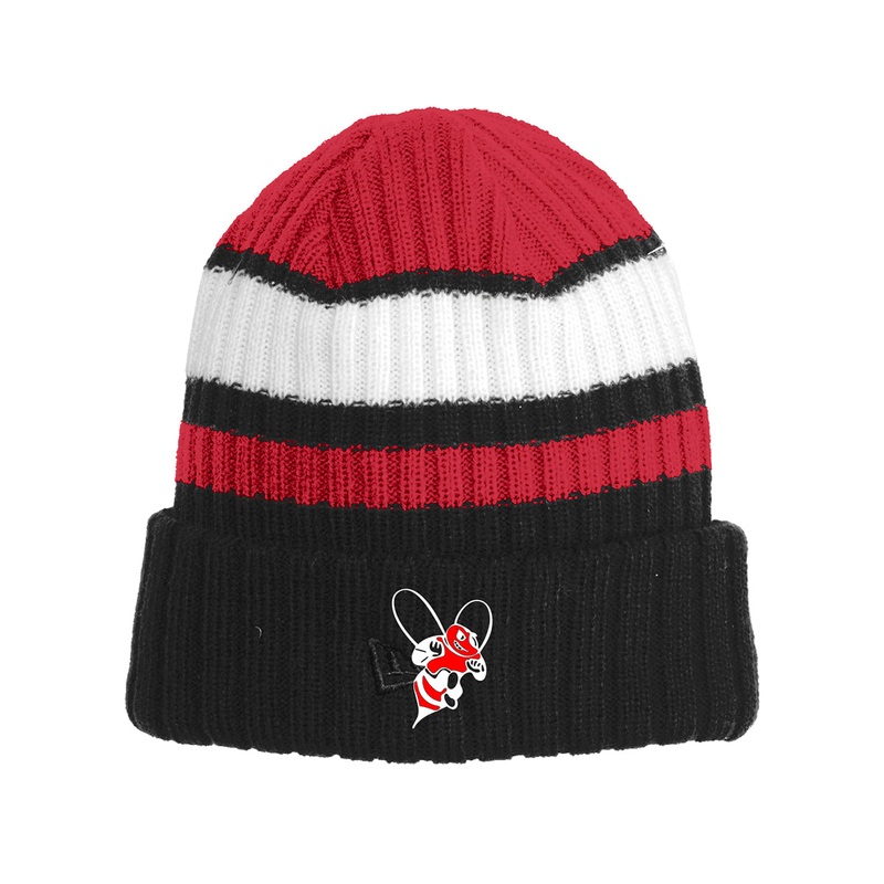 New Era NE903 Embroidered Ribbed Tailgate Beanie