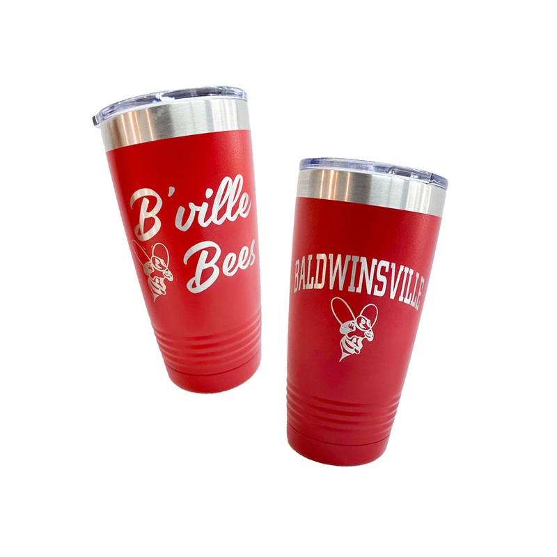 Red B’Ville Bees 20oz. Insulated Tumblers