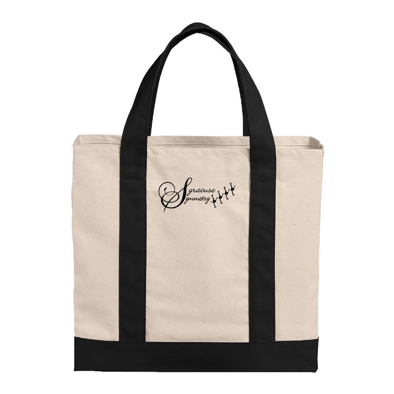 Syracuse Symmetry Canvas Tote