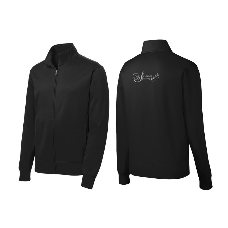 Syracuse Symmetry YOUTH Sport-Wick Fleece Full-Zip Jacket