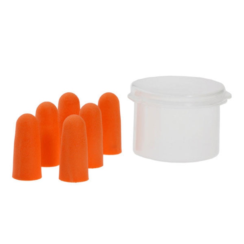 Travel Earplugs (3 Pair)|Orange|One Size