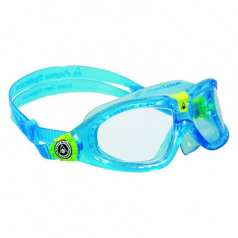 Seal Kid 2 Goggles – Aqua & Lime/Clear