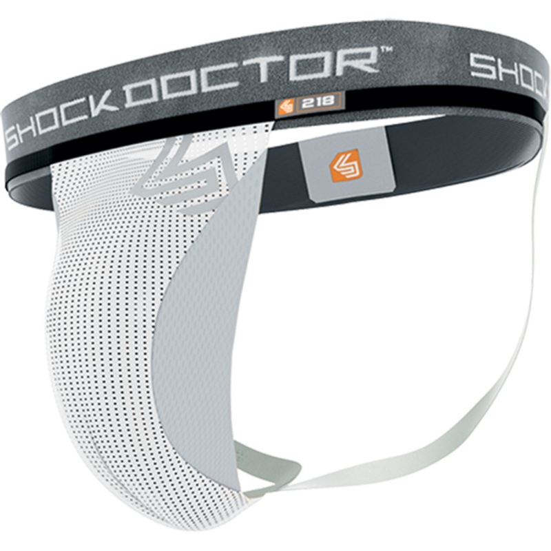 Core Supporter w/Cup Pocket – White