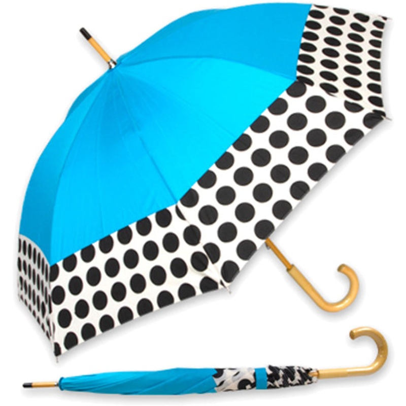 Manual Open Wood Shaft Fashion Print – 46