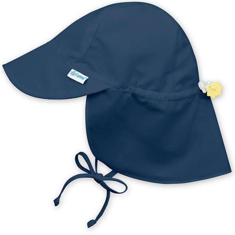 Youth Solid Flap Hat|616-Navy|9/18M|2T/4T|0/6M