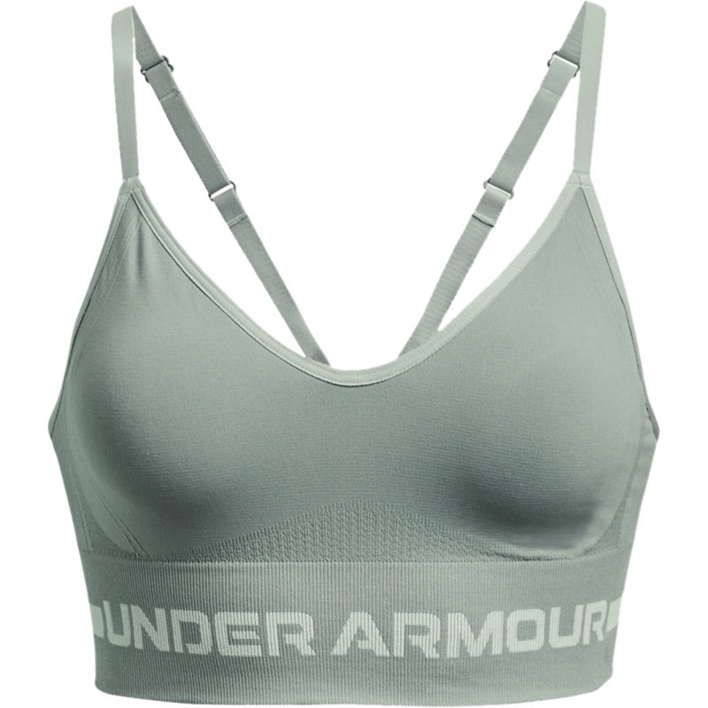 Women’s Seamless Low Long Bra|781-Opal Green|XS|S|M|L|XL