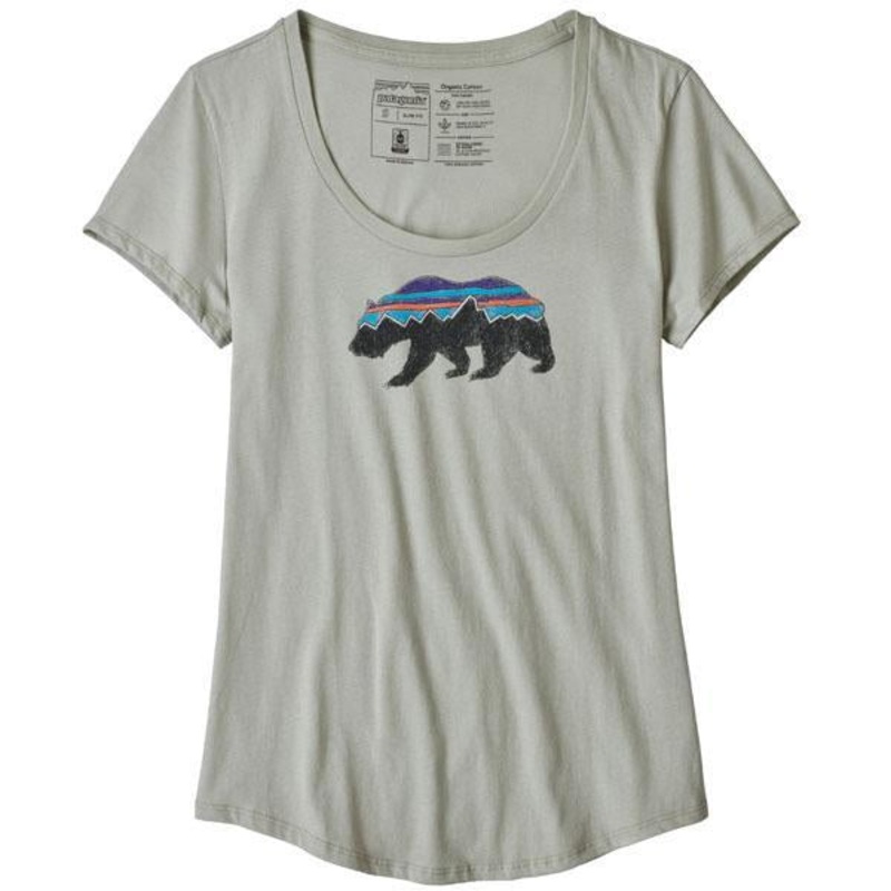 Women’s Fitz Roy Bear Organic Scoop T-Shirt