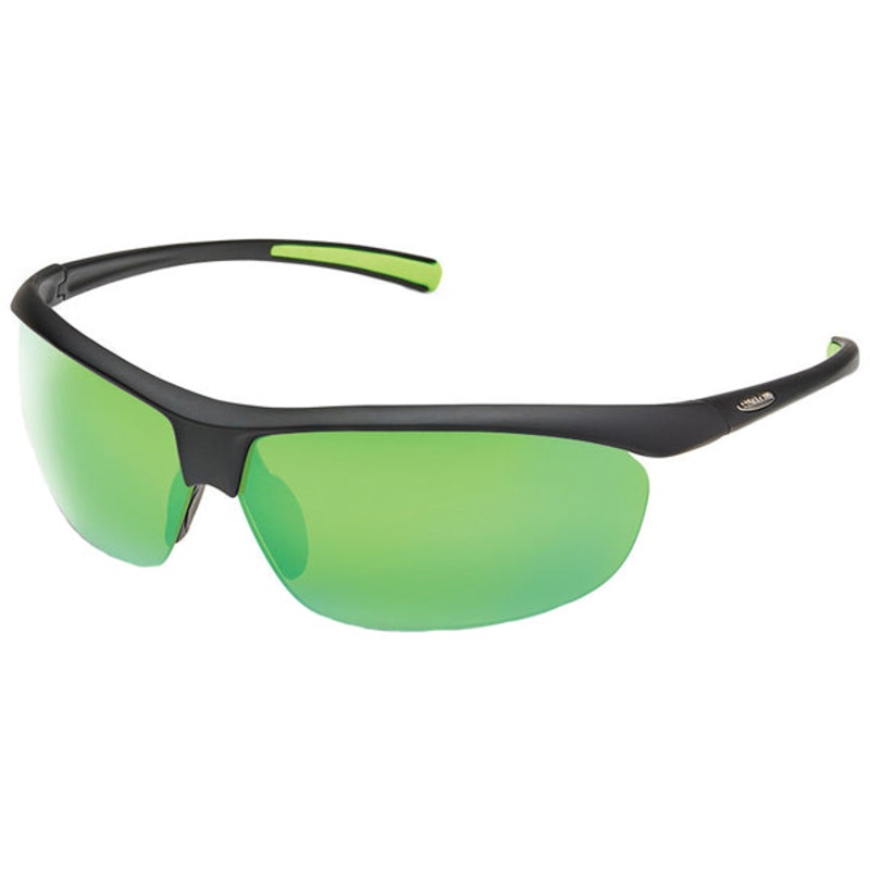 Zephyr – Matte Black/Polar Green Mirror
