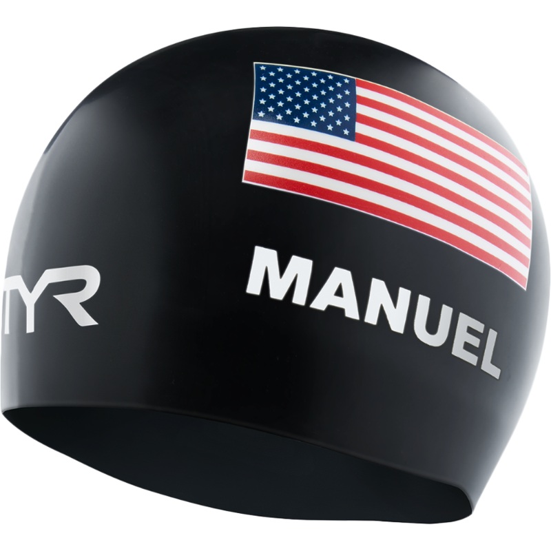 Simone Manuel USA Silicone Swim Cap