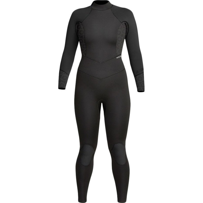 Women’s Axis 4/3mm Back Zip|BLF-Black Flower|6|8|10|12|6T|8T