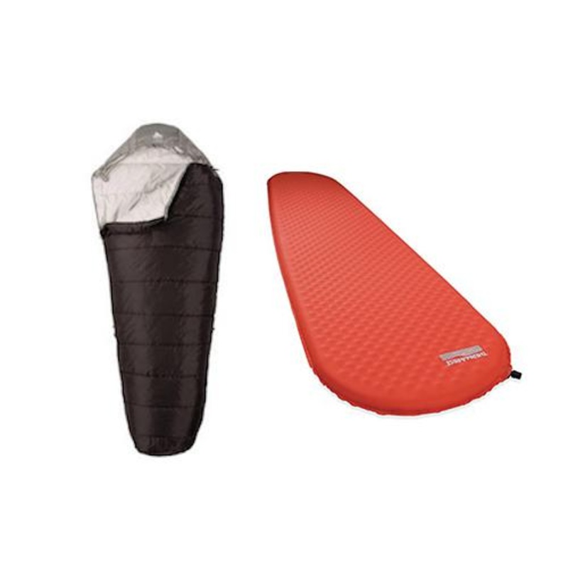 Men’s Backpacking Sleeping Bag & Pad Combo