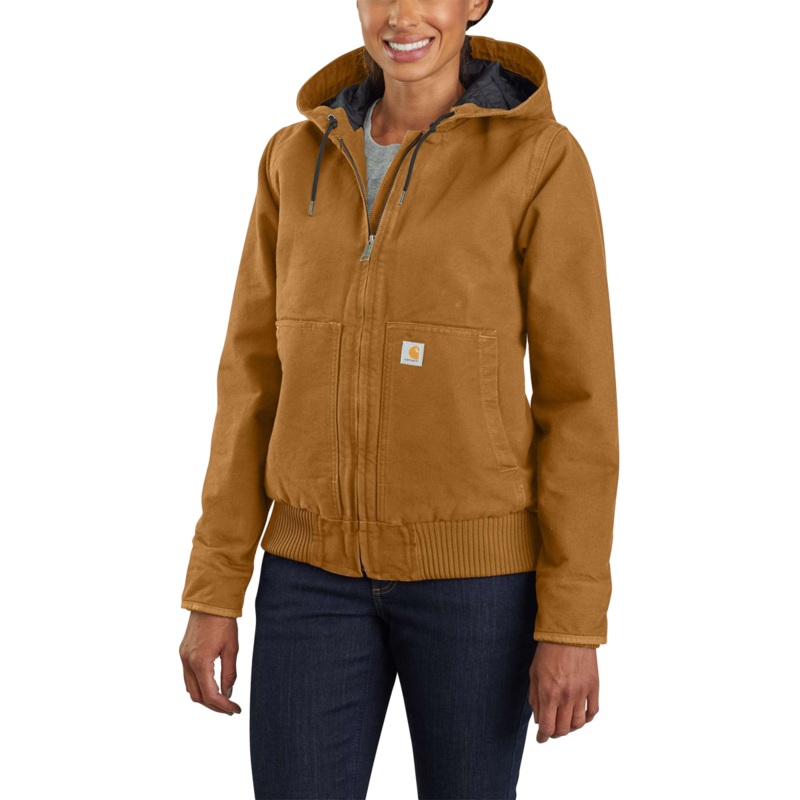 Women’s Loose Fit Washed Duck Insulated Active Jac
