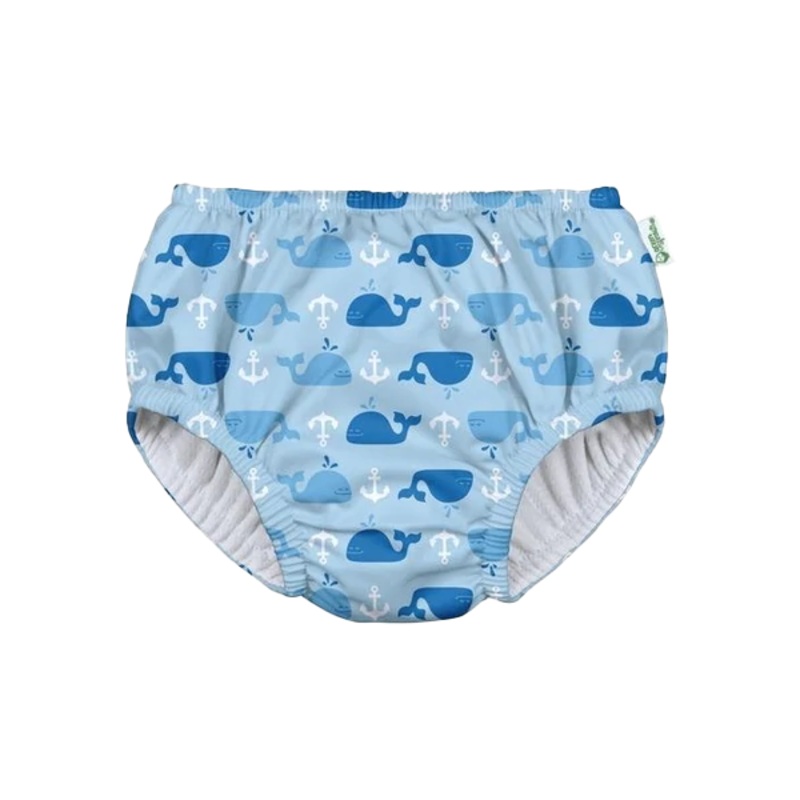 Baby Pull Up Swim Diaper|600-Nvy Whale League|6M|12M|18M|24M|3T|4T