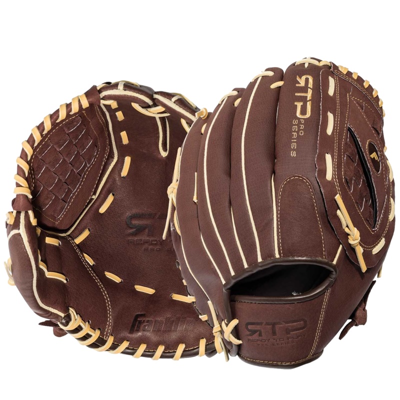 RTP Pro Fielding Glove 12 RHT|Brown/Camel|12 in