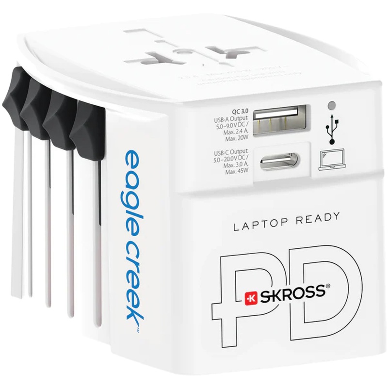 Global Travel Adapter 45W|128-White|One Size