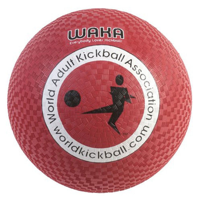 10 Official WAKA Ball|Red|One Size