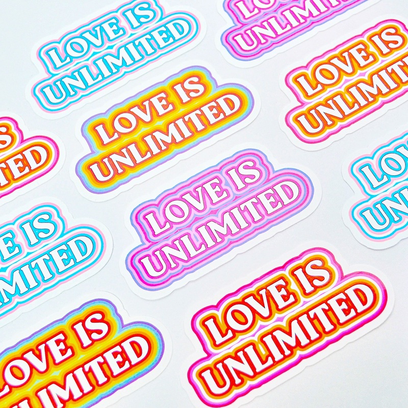 Love is Unlimited Sticker Pack