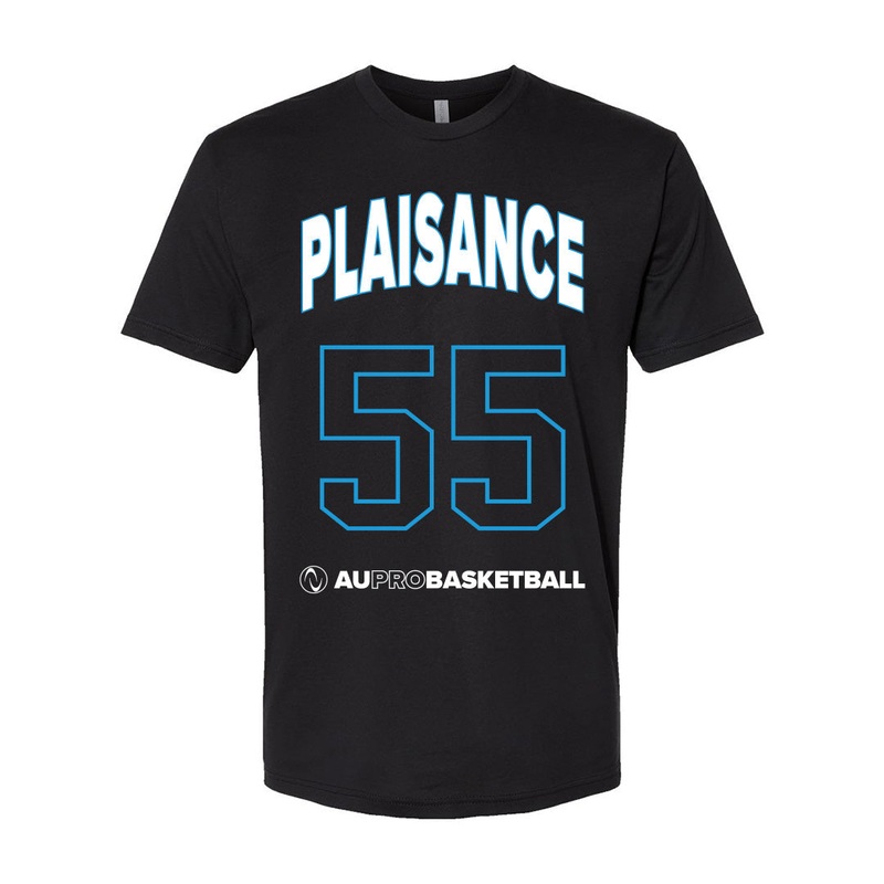 AU BB Player Name and Number Tee, Theresa Plaisance 55