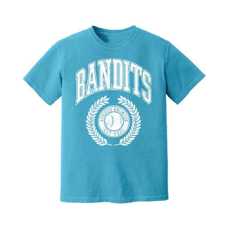 COLLEGIATE BANDITS TEE|Small|Medium|Large|X-Large|2X|3X