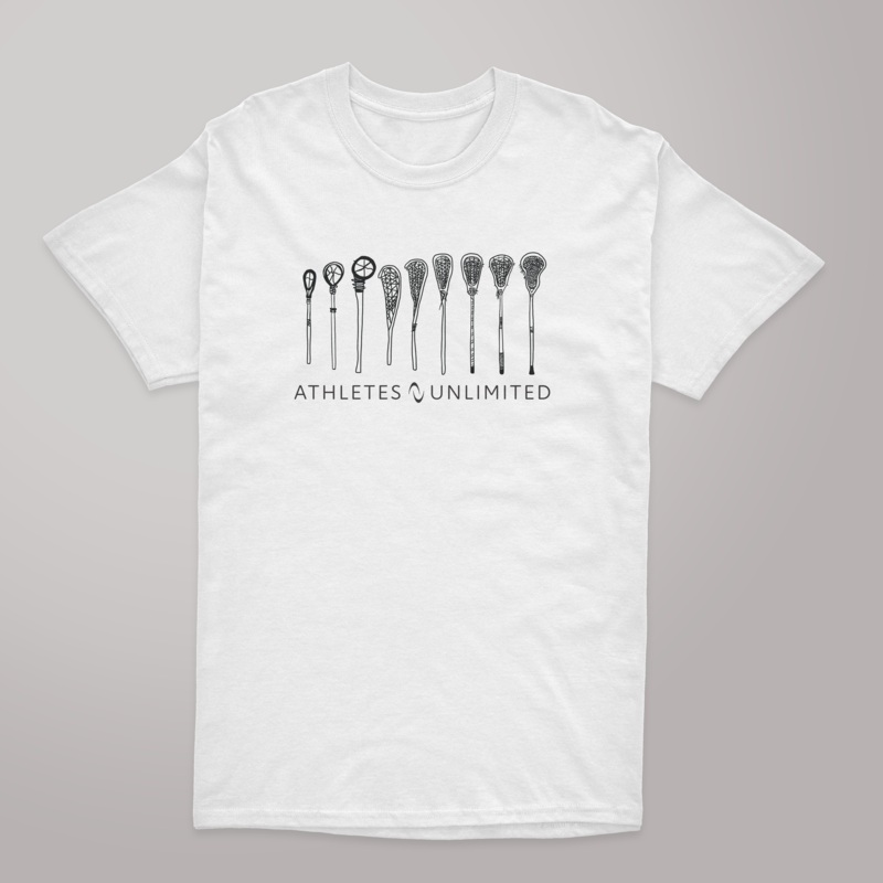 Lacrosse Stick Progression Short Sleeve T-Shirt