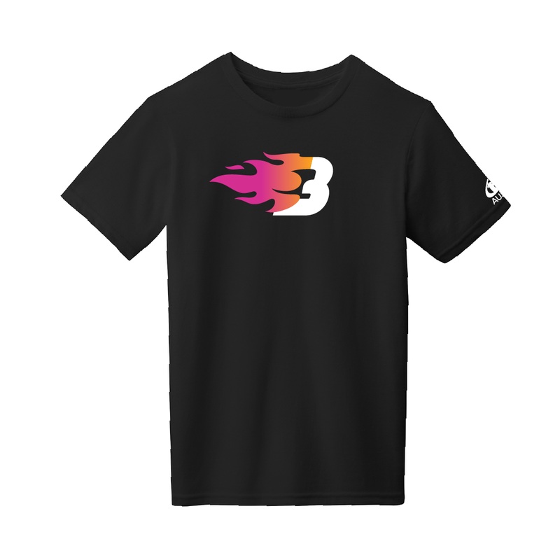 YOUTH SS BLAZE TEE|Youth Small|Youth Medium|Youth Large|Youth X-Large