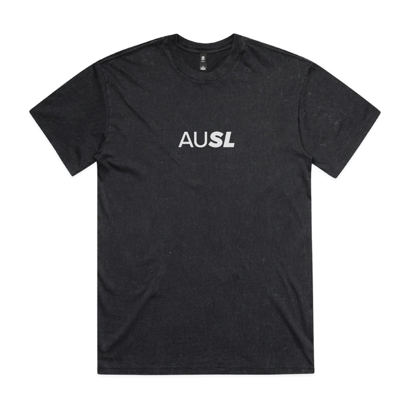 AUSL UTILITY BLACK TEE|Small|Medium|Large|X-Large|2X