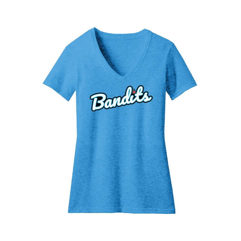 BANDITS V-NECK|Women’s Small|Women’s Medium|Women’s Large|Women’s X-Large|Women’s 2X|Women’s 3X