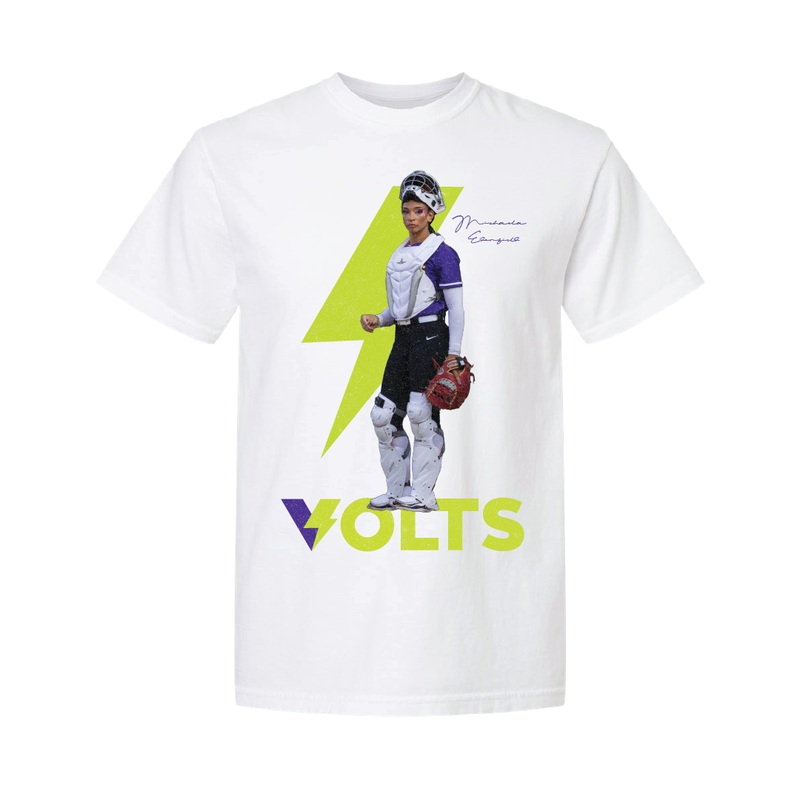 MICHAELA EDENFIELD VOLTS TEE|Small|Medium|Large|X-Large|2X