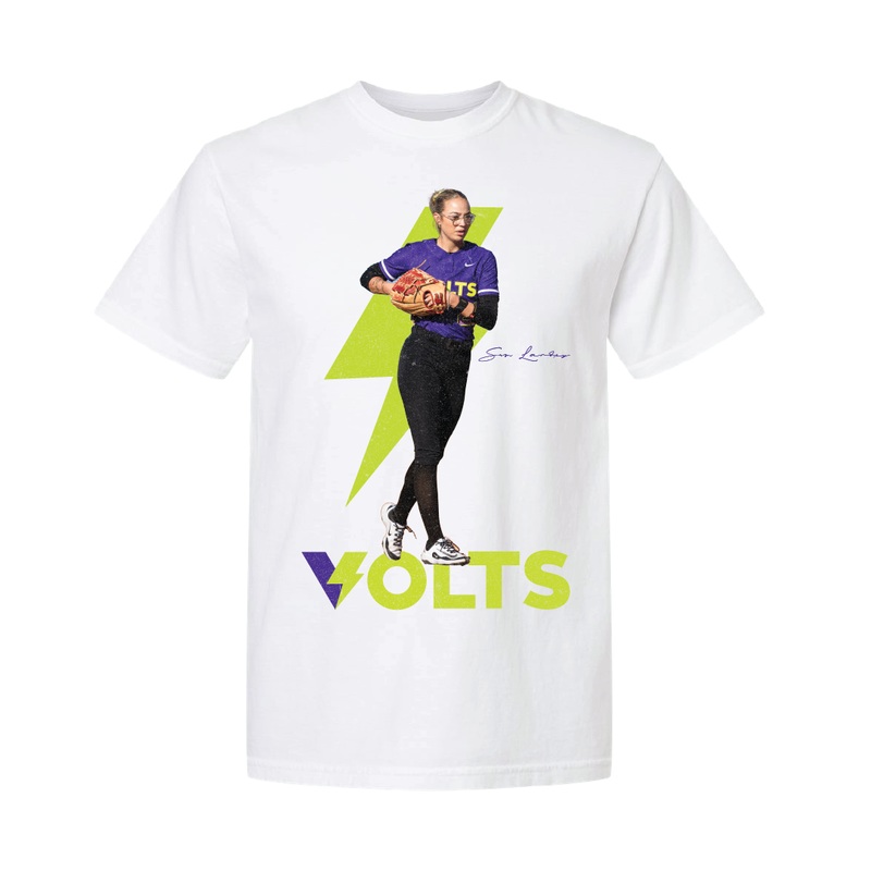 SAM LANDRY VOLTS TEE|Small|Medium|Large|X-Large|2X