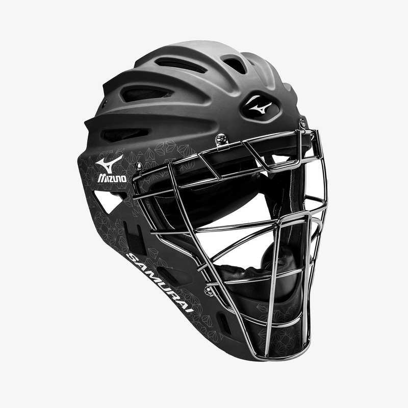 SAMURAI CATCHERS HELMET|Black (9090)|NS