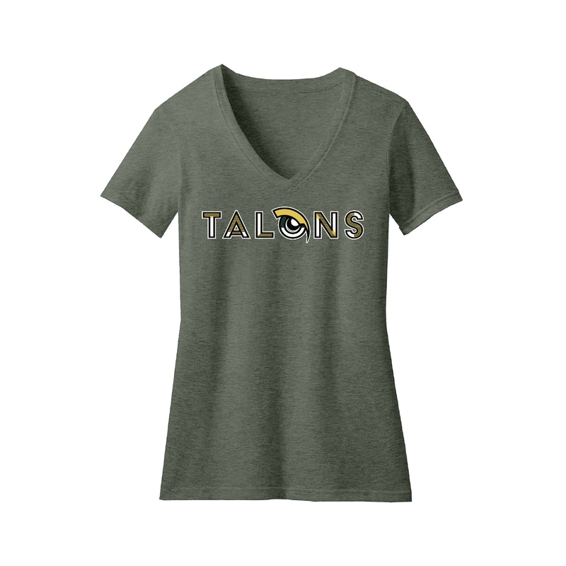 TALONS V-NECK|Women’s Small|Women’s Medium|Women’s Large|Women’s X-Large|Women’s 2X|Women’s 3X