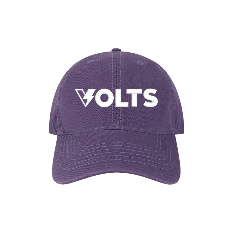 VOLTS PURPLE ADJ CAP