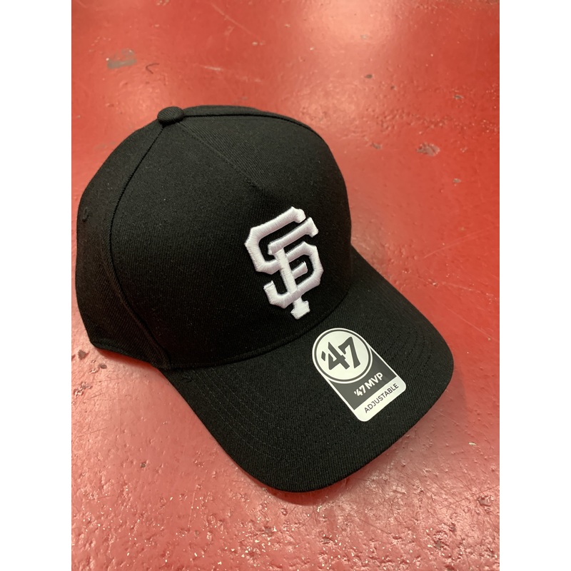 47 MVP DT CAP  SAN FRANCISCO BLK/WHT