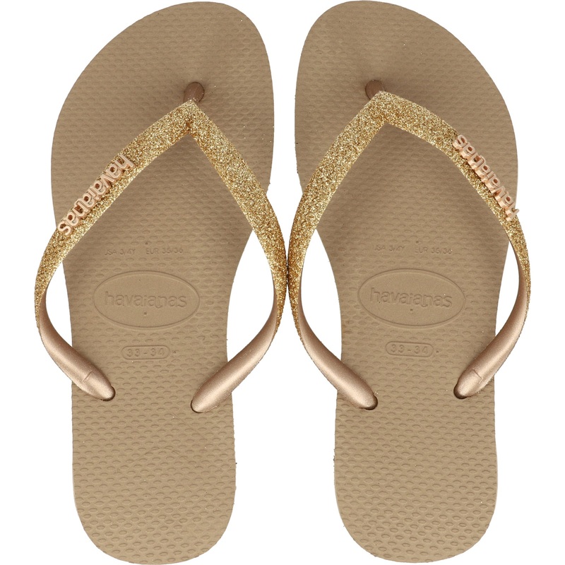 HAV SLIM GLITTER ROSE GOLD 3581