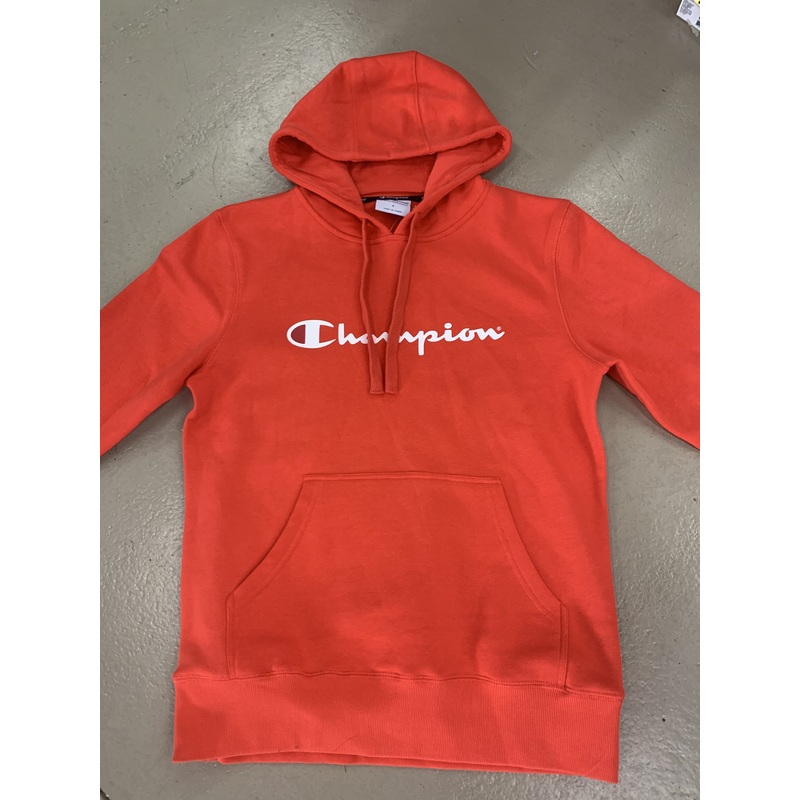 CHAMPION SCRIPT HOOD RED XWP|S|XL|XXL