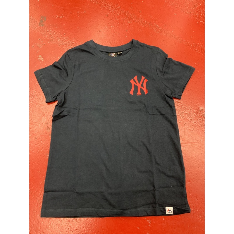 MJ JEANER TEE KIDS NY N/RED 7653