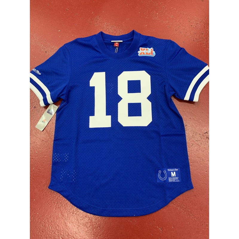 MNN NN MESH COLTS MANNING 18 18061