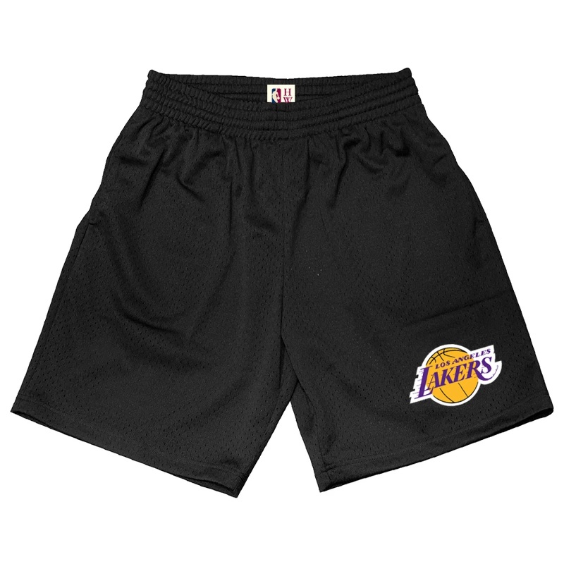MNS TEAM MESH SHORTS LAKERS BLK 1173