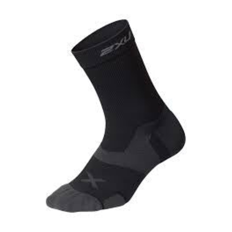 2XU CREW SOCKS UA5053EB BLK|M 38-41.5|S 35-37.5|L 42-46|XL46.5-48.5