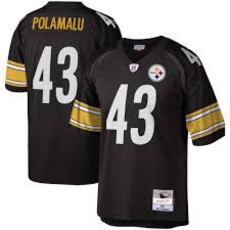 MN MN18480PT POLAMU STEELERS|S|M|L|XL|XXL|3xl|4xl|5XL