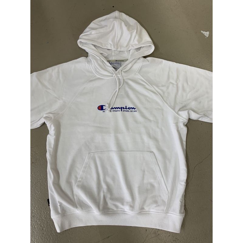 CHAMPION FRE TERRY HOOD AW4AN WIT