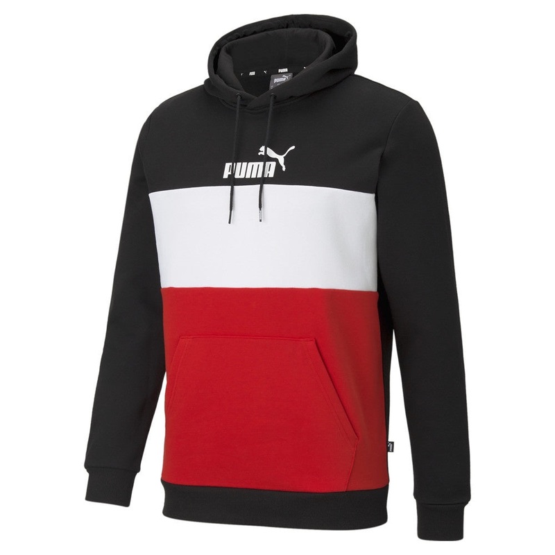 -PUMA COLORBLOCK HOOD BLK 587917 01