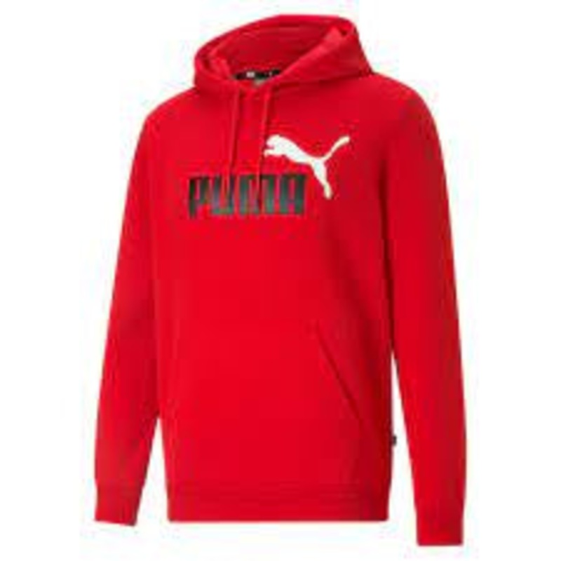PUMA ESS HOOD RED 586764 11|S|M|L|XL|XXL|3XL|4XL