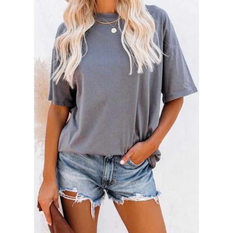 SALE LOVE LILY OLIVER TEE GREY