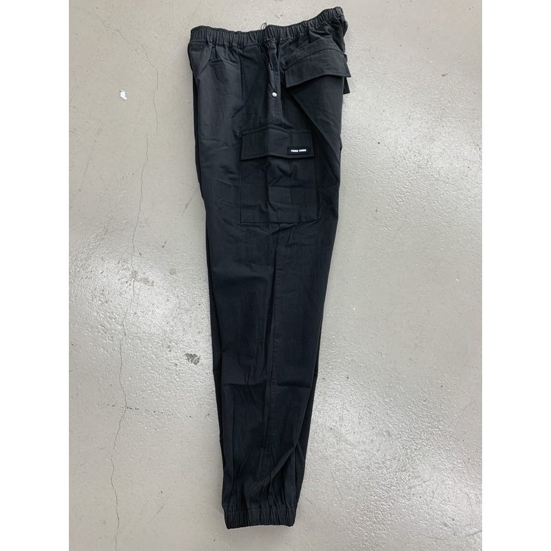THING  GROUND CARGO PANTS BLK 322701
