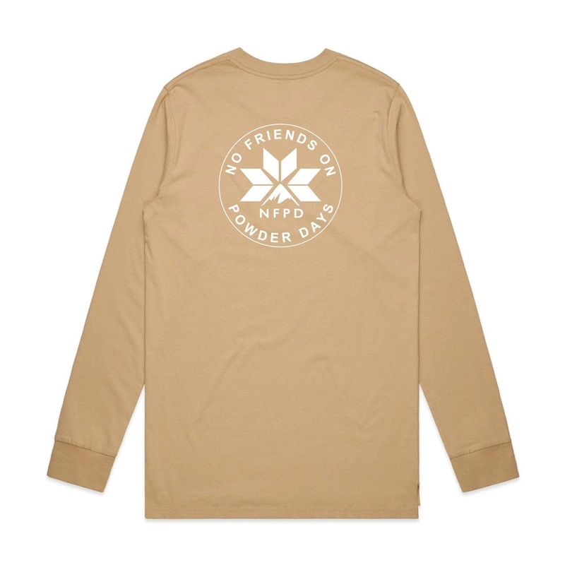 NFPD LONG SLEEVE TAN TEE|S|M|L|XL|XXL|3XL