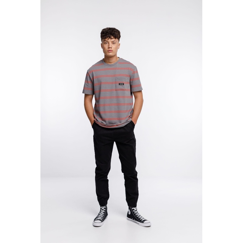 TT POCKET TEE GREY/ORN 127104|S|M|L|XL|XXL